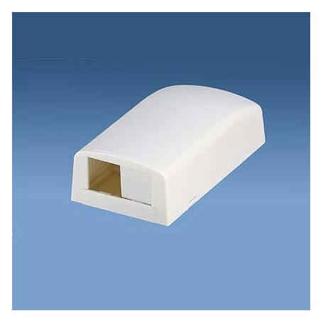 Panduit 2-Port Mini-Com Surface Box telaio dell'apparecchiatura di rete (CBX2AW-AY)
