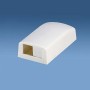 Panduit 2-Port Mini-Com Surface Box telaio dell'apparecchiatura di rete (CBX2AW-AY)