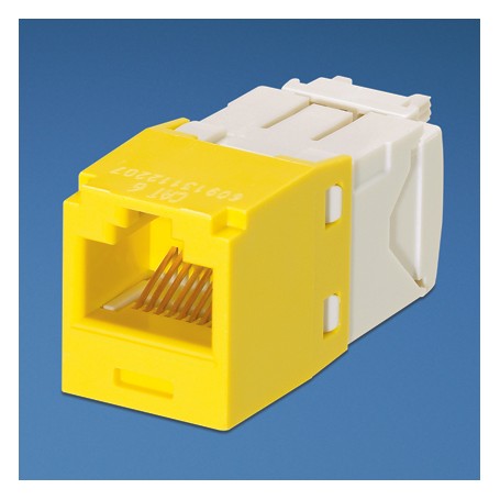 Panduit UTP RJ-45 MiniJack kat6, yellow (CJ688TGYL)