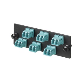Panduit Fiber Adapter Panel for FWME 12 LC-duplex Adapters (FAP12WBUDLCZ)