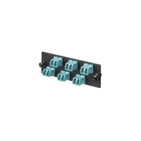 Panduit Fiber Adapter Panel for FWME 12 LC-duplex Adapters (FAP12WBUDLCZ)