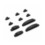 Vultech CO-02 organizer per cavi Scrivania Supporto per cavo Nero 10 pz (CO-02)