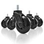 Sharkoon SW10 Nero Plastica Poliuretanica PU Rotelle (SW10)
