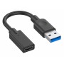 ADATTAT. USB-A M TO USB-C F 10CM (XADU3-UCF01)