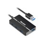 HUB USB3.0 SLIM 4 PORTE 5.0GBPS (XHUB-04U3)