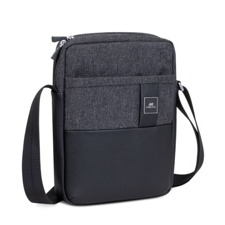 Rivacase 8811 27,9 cm (11") Borsa da corriere Nero (8811BKMELANGE) (8811BLACKMELANGE) (8811BKMELANGE)