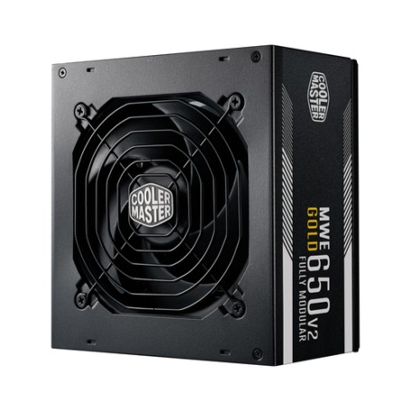 Cooler Master MWE Gold 650 - V2 Full Modular alimentatore per computer 650 W 24-pin ATX ATX Nero (MPE-6501-AFAAG-EU)