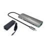 i-tec USB-C Metal Nano Docking Station 4K HDMI LAN with Power Delivery 100W + Universal Charger 100W (C31NANOLANPD100)