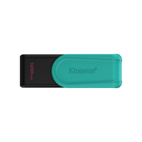 Kingston Technology DataTraveler 128GB Portable USB 3.2 Gen 1 Exodia S (Nero/Turchese) (DTXS/128GB)