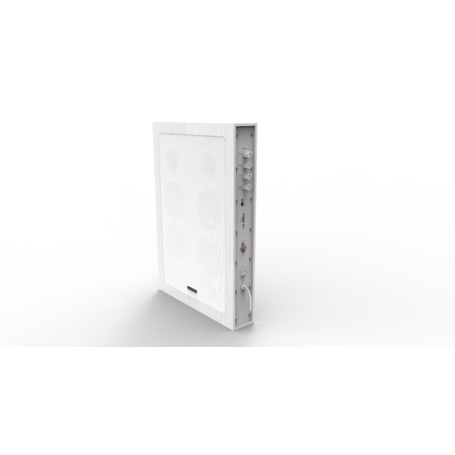 Empire Media HS.QUADROMIC set di altoparlanti 140 W Universale Bianco 2.0 canali