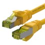 WP WPC-PAT-6ASF010Y cavo di rete Giallo 1 m Cat6a S/FTP (S-STP)