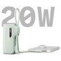 BATTERY BANK USB-C 5K CABLE MINT (CY5355PBCHE)