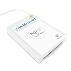 Atlantis Land Combo CIE 3.0 + CNS/CRS/TS lettore di card readers Interno USB USB 2.0 Bianco (P005-CIED331C)