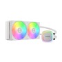 GAMDIAS RAFF.LIQUIDO AURA GL240 V2 WHITE 2xFAN ARGB
