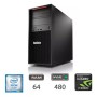 LENOVO P520 XEON W-2133/64/NVME480/P4000/W10P/2Y (007642PCR-EU)