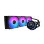 COOLER MASTER DISSIPATORE A LIQUIDO ATMOS II, 2X120MM ARGB, KIT LCD INCL, NERO (MLX-D24M-A25SZ-L1)