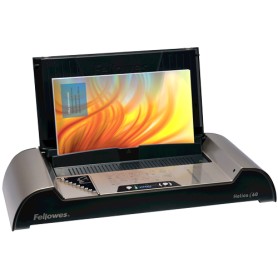 Fellowes 5642003 rilegatrice 600 fogli 180 s Grafite, Platino (5642003)