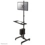 Neomounts by Newstar FPMA-MOBILE1700 carrello e supporto multimediale Nero (FPMA-MOBILE1700)