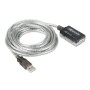 Hamlet Prolunga Extender Usb 2.0 da 5 metri con ripetitore attivo (XUREP5)
