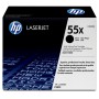HP Cartuccia Toner originale nero ad alta capacità LaserJet 55X (CE255X)