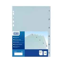 Elba 400006684 divisore Polipropilene (PP) Multicolore 31 pz (400006684)