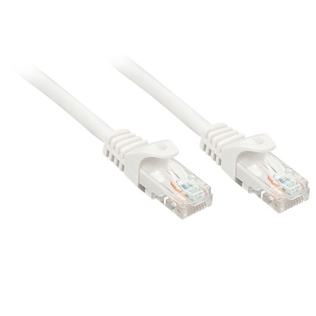 Lindy Rj45/Rj45 Cat6 2m cavo di rete Bianco U/UTP (UTP) (48203-LND)