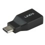 Lindy 41899 adattatore per inversione del genere dei cavi USB 3.1-C USB 3.1-A Nero (41899)