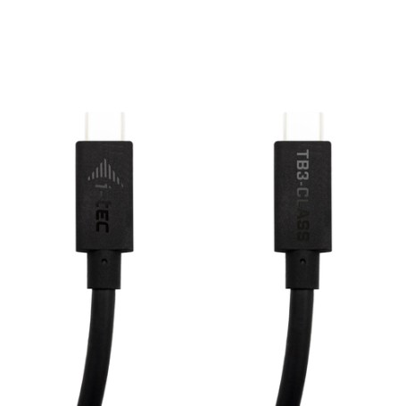 i-tec TB3CBL150CM Cavo Thunderbolt 1,5 m 40 Gbit/s Nero (TB3CBL150CM)