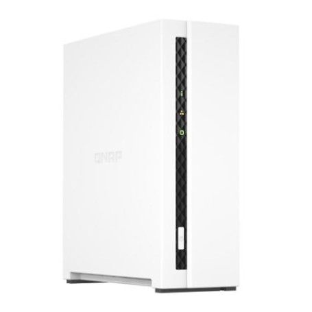 QNAP NAS TOWER 1BAY ARM 4CORE 1.8GHz 1xSATA 6GB/S 3.5"/2.5" 2GB RAM ON-BOARD 1xGbE, 1xUSB3.2 GEN1 1x (TS-133)