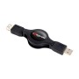 Hamlet Cavo retrattile usb con 4 adattatori fino a 1.2 metri (XRCU2)