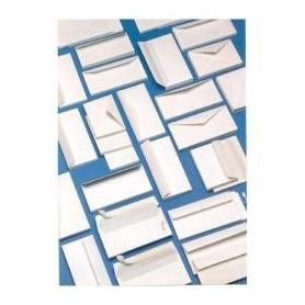 Blasetti Gommato 100 busta Carta Bianco (079)