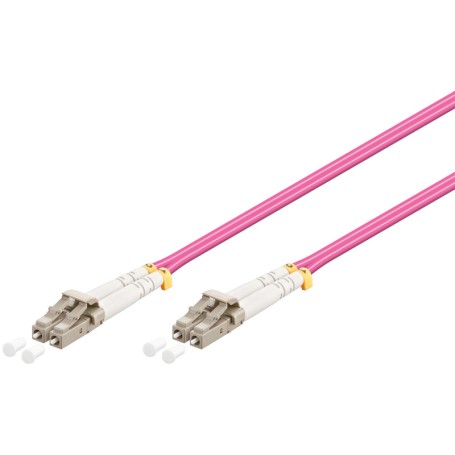 WP WPC-FP4-5LCLC-005 cavo a fibre ottiche 0,5 m LC OM4 Viola (WPC-FP4-5LCLC-005)
