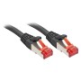 Lindy RJ-45 Cat6 S/FTP 0.5 m cavo di rete Nero 0,5 m S/FTP (S-STP) (47776)