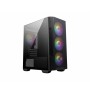 MSI MAG FORGE M100R computer case Midi Tower Nero, Trasparente (306-7G20R21-809)