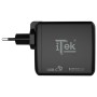 itek ITSCWUC60 Caricabatterie per dispositivi mobili Universale Nero AC Ricarica rapida Interno (ITSCWUC60)