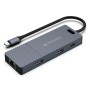 Atlantis Land A04-TC_DK48 replicatore di porte e docking station per laptop Cablato USB 3.2 Gen 1 (3.1 Gen 1) Type-C Grigio