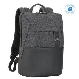 Rivacase 8825 borsa per notebook 33,8 cm (13.3") Zaino Nero (8825BKMELANGE)