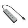 I-TEC HUB USB-C, 5 PORTE CON USB C, VIDEO 8K, POWER DELIVERY 85W, CHARGING (C31HUBMETAL8KPDPRO)