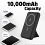 WIRELESS POWERBANK STAND + CHARGER (QM10002PQ-BK)