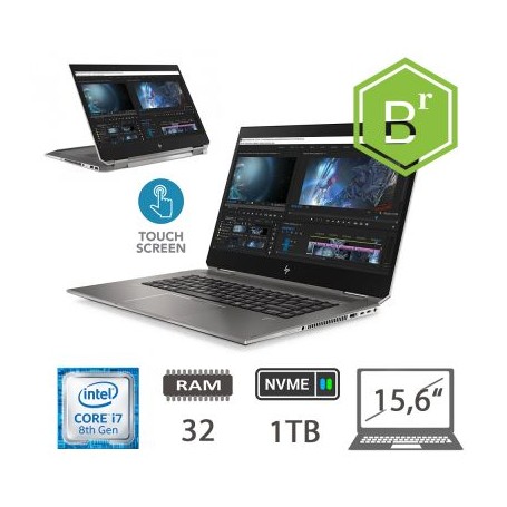 HP ZBOOK STUDIO X360G5 TS I7-8850H/32/NVME1TB/W11P (009085PCR-EU)