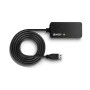 Lindy 43159 hub di interfaccia USB 3.2 Gen 1 (3.1 Gen 1) Type-A 5000 Mbit/s Nero