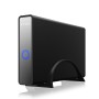 ICY BOX IB-382H-C31 Box esterno HDD/SSD Nero 2.5/3.5" (60087)