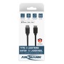 Ansmann 1700-0106 cavo per cellulare Nero 0,12 m USB C Lightning (1700-0106)