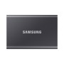 Portable SSD T7 2TB, Externe SSD (grau, USB-C 3.2 Gen 2 (10 Gbit/s), extern) (MU-PC2T0T/WW)
