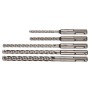 NEMESIS 2 SDS+ Hammerbohrer-Satz B-58992 (silber, 5-teilig)