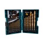 Metallbohrer-Set HSS-Tin, 19-teilig (B-67795)