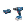 Bosch GSR 18V-21 Professional 1800 Giri/min 1,2 kg Nero, Blu (06019H1008)