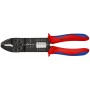 Crimpzange 97 32 240 (rot/blau, Abisolieren, Crimpen 0,5 - 6,0mm)