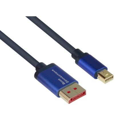 Alcasa 4824-SF010B cavo DisplayPort 1 m Mini DisplayPort Blu (4824-SF010B)