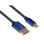 Alcasa 4824-SF010B cavo DisplayPort 1 m Mini DisplayPort Blu (4824-SF010B)